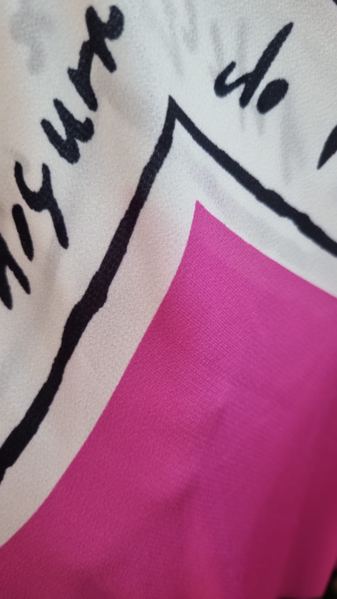 Watercolor Textured Maxi Dress- ELECTRIC PINK- Italian Polyester, Made in Italy O/S