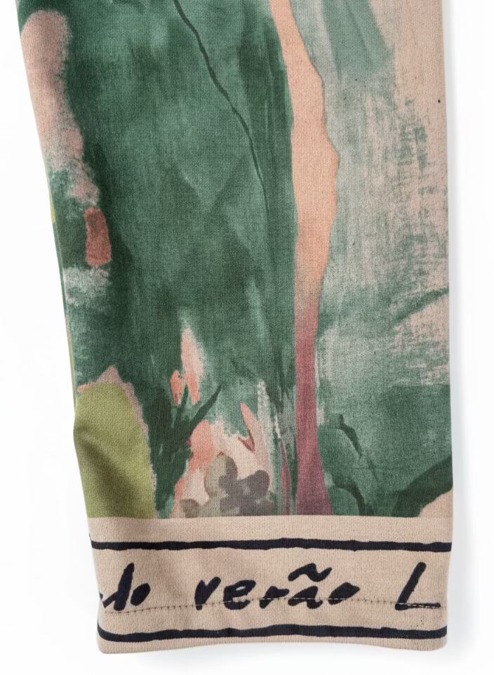 Italian Watercolour  Asymmetric Brushed Suede Feel Jacket Top- EMERALD GREEN- Made in Italy Outerwear, O/S