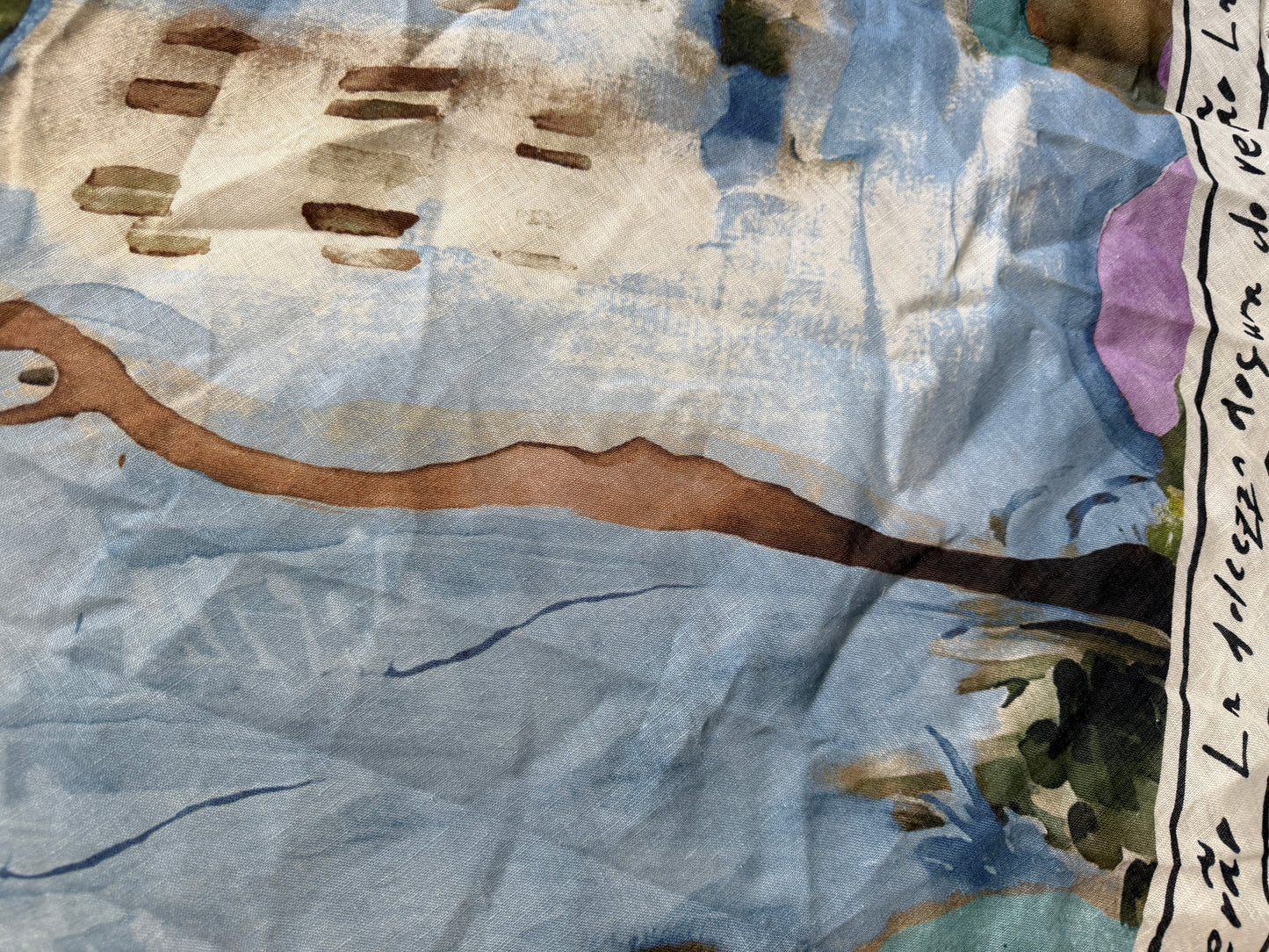 LINEN Maxi Dress-Ocean Blue